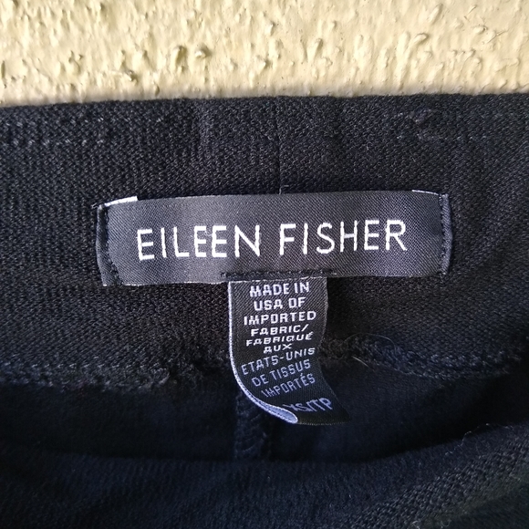 NWOT Eileen Fisher System Viscose Black Comfy Leggings Pants Size XS - Picture 10 of 10